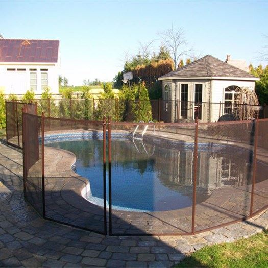 above ground pool security fence-2